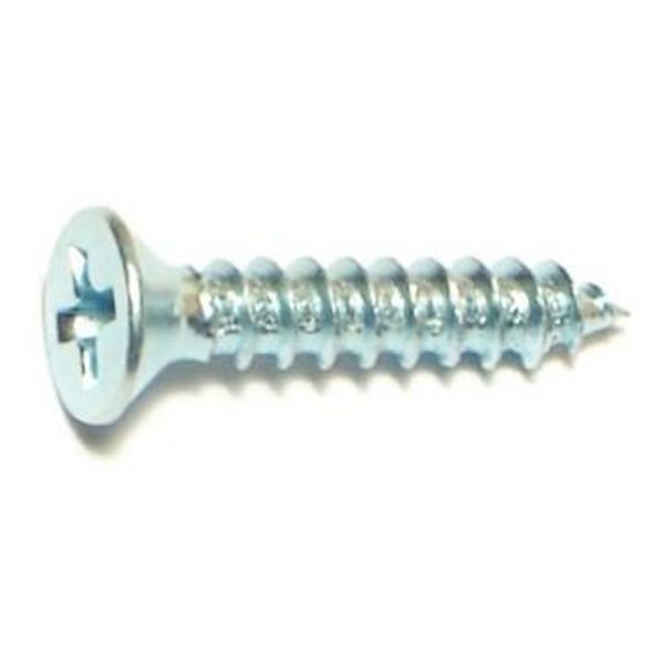 6 X 3/4 PHIL FLAT SMS ZINC SHEET METAL SCREW 120/PK