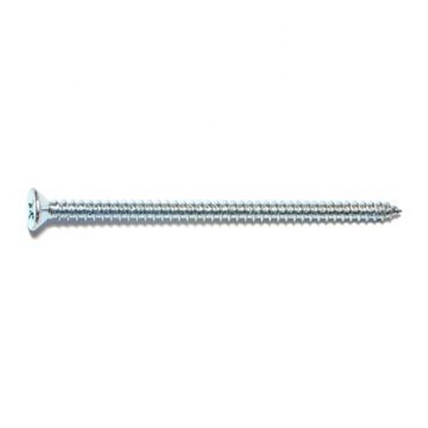 8 X 3 PHIL FLAT SMS ZINC SHEET METAL SCREW 30/PK