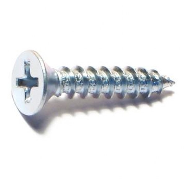 10 X 1 PHIL FLAT SMS ZINC SHEET METAL SCREW 75/PK