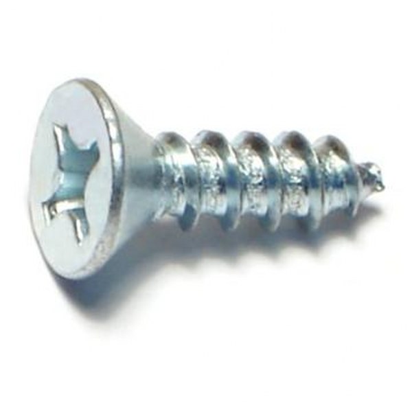 12 X 3/4 PHIL FLAT SMS ZINC SHEET METAL SCREW 60/PK