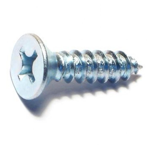 14 X 1 PHIL FLAT SMS ZINC SHEET METAL SCREW 30/PK