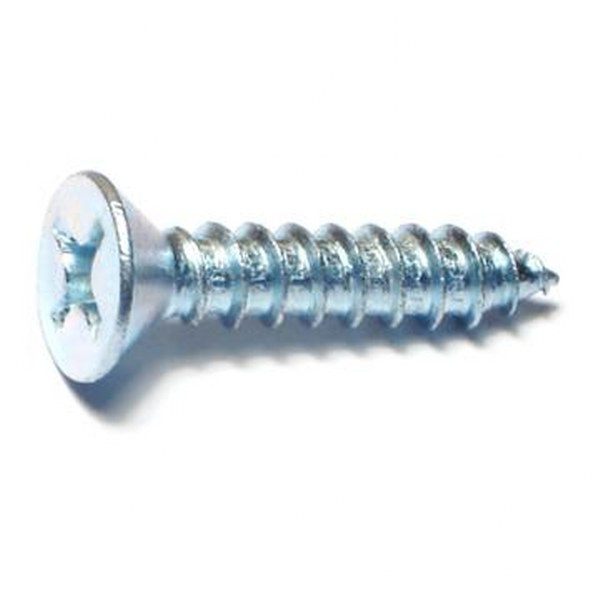 14 X 1-1/4 PHIL FLAT SMS ZINC SHEET METAL SCREW 30/PK