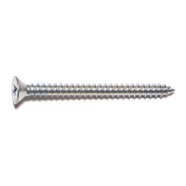 14 X 3 PHIL FLAT SMS ZINC SHEET METAL SCREW 15/PK