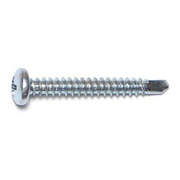 6 X 3/4 ZINC PHIL PAN SDS SELF DRILL SCREW 100/PK
