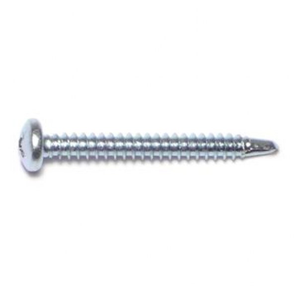 8 X 1-1/2 ZINC PHIL PAN SDS SELF DRILL SCREW 60/PK