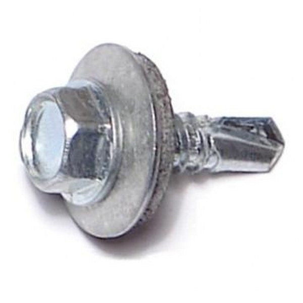 12 X 3/4 HEX BOND WASH SDS SELF DRILL SCREW ZINC 30/PK
