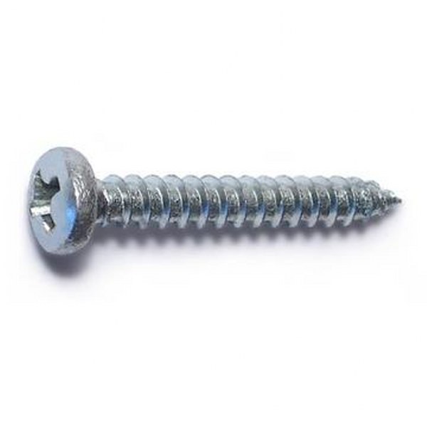 6 X 1 PHIL PAN SMS ZINC SHEET METAL SCREW 100/PK