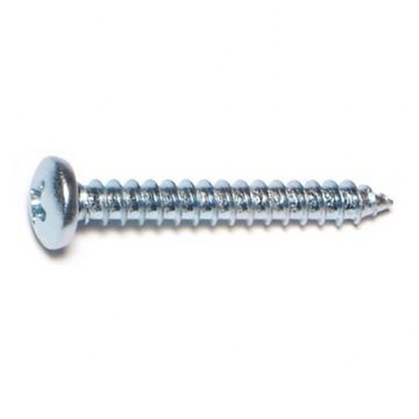 8 X 1-1/4 PHIL PAN SMS ZINC SHEET METAL SCREW 75/PK