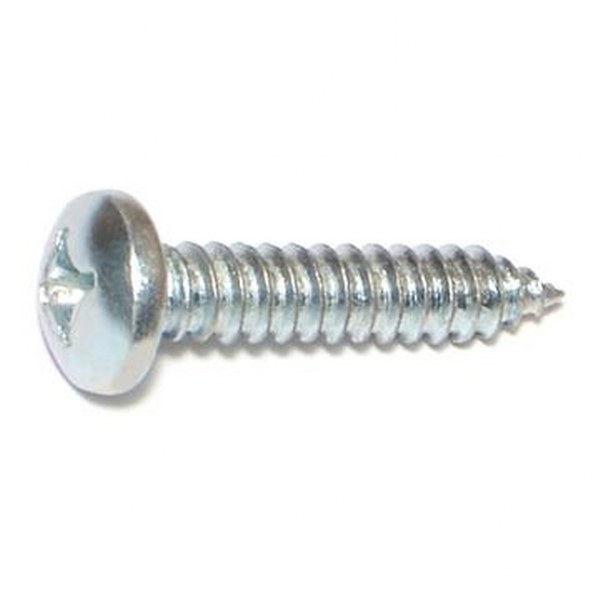 14 X 1-1/4 PHIL PAN SMS ZINC SHEET METAL SCREW 30/PK