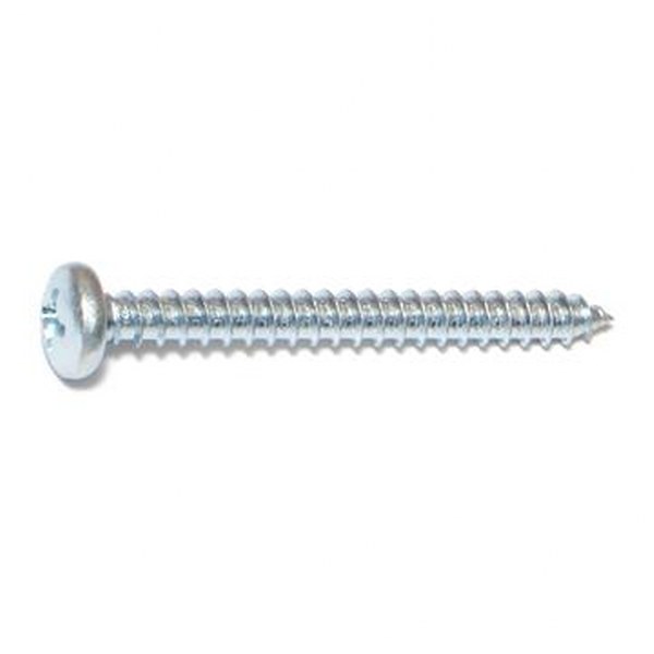 14 X 2-1/2 PHIL PAN SMS ZINC SHEET METAL SCREW 20/PK