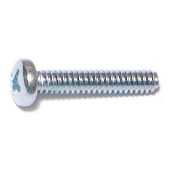 6-32 X 3/4 PHIL PAN MACH ZINC SCREW MACHINE 160/PK