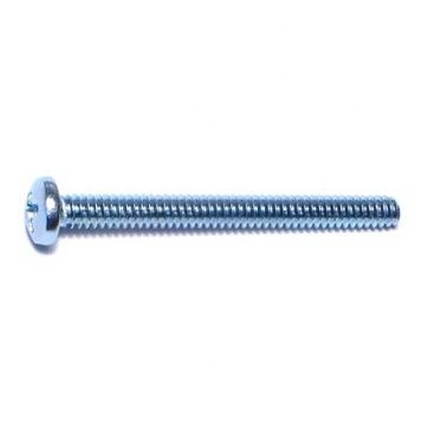 6-32 X 1-1/2 PHIL PAN MACH ZINC SCREW MACHINE 100/PK