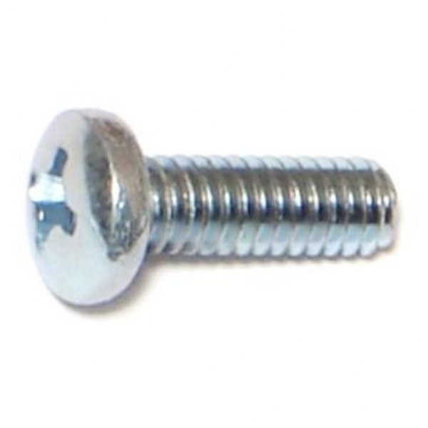 8-32 X 1/2 PHIL PAN MACH ZINC SCREW MACHINE 150/PK