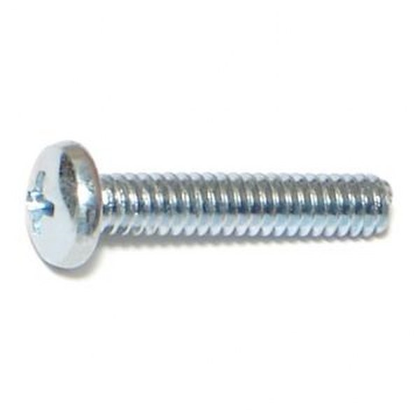 10-24 X 1 PHIL PAN MACH ZINC SCREW MACHINE 100/PK