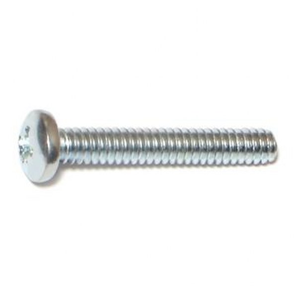 10-24 X 1-1/4 PHIL PAN MACH SCREW ZINC MACHINE 80/PK