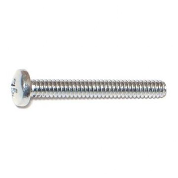 10-24 X 1-1/2 PHIL PAN MACH SCREW ZINC MACHINE 70/PK