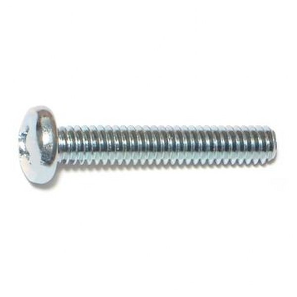 1/4-20 X 1-1/2 PHIL PAN MACH SCREW ZINC MACHINE 35/PK
