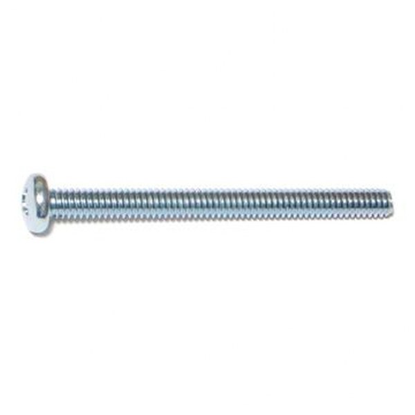1/4-20 X 3 PHIL PAN MACH ZINC SCREW MACHINE 20/PK