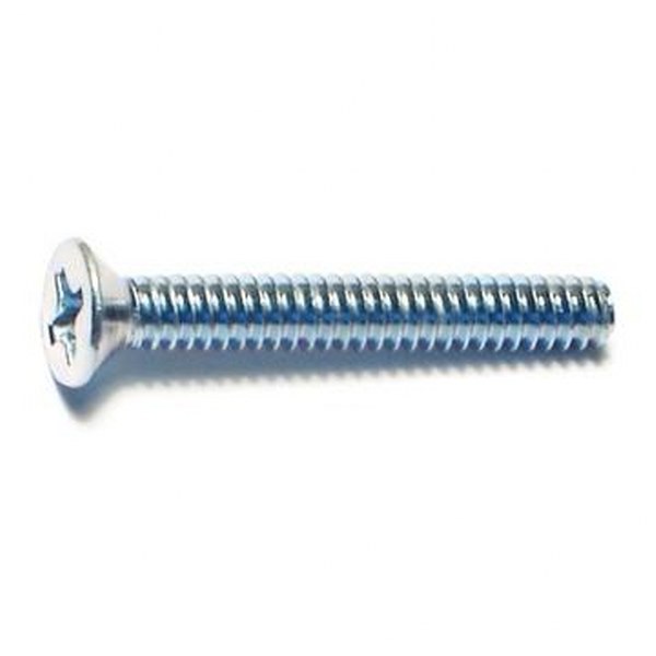 6-32 X 1 PHIL FLAT MACH ZINC SCREW 150/PK