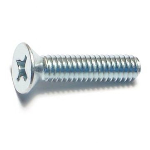8-32 X 3/4 PHIL FLAT MACH ZINC SCREW 140/PK