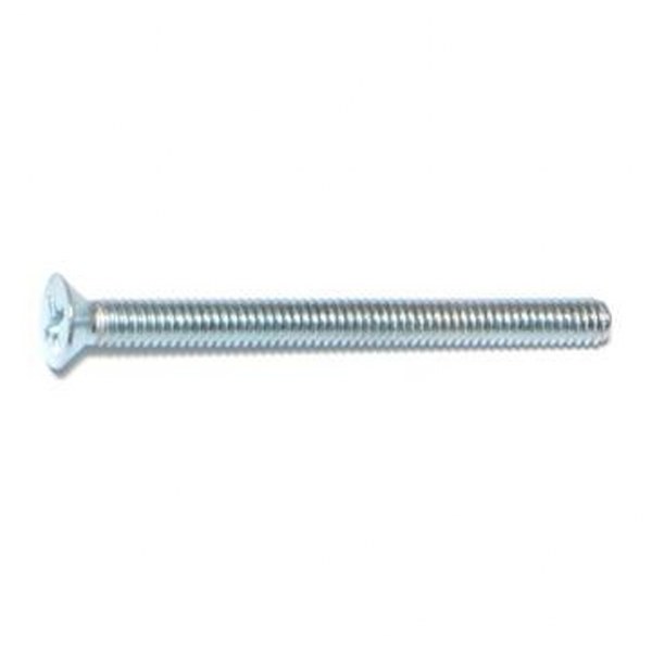 8-32 X 2 PHIL FLAT MACH ZINC SCREW 60/PK
