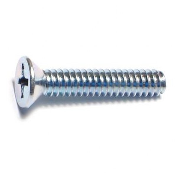 10-24 X 1 PHIL FLAT MACH ZINC SCREW 100/PK