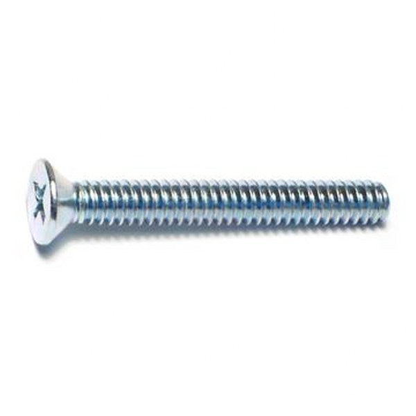 10-24 X 1-1/2 PHIL FLAT MACH SCREW ZINC 70/PK