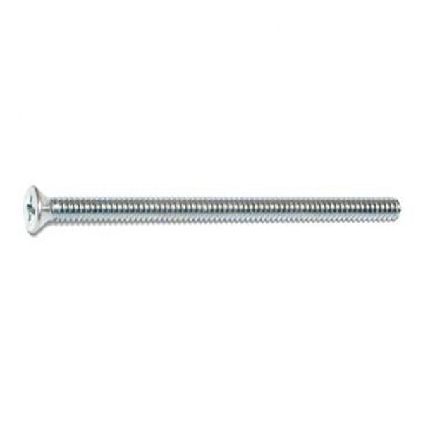 10-24 X 3 PHIL FLAT MACH ZINC SCREW 25/PK
