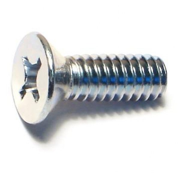 1/4-20 X 3/4 PHIL FLAT MACH SCREW ZINC 75/PK