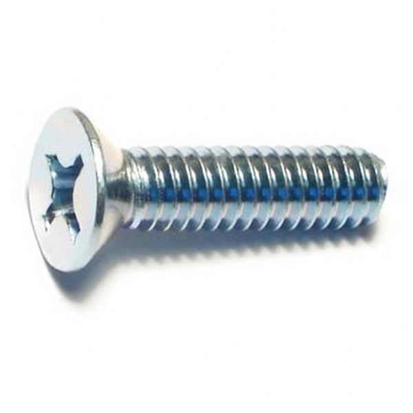 1/4-20 X 1 PHIL FLAT MACH ZINC SCREW 60/PK