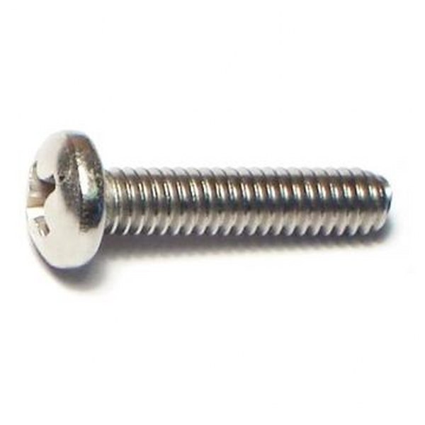 8-32 X 3/4 SS PHIL PAN MACH SCREW 100/PK