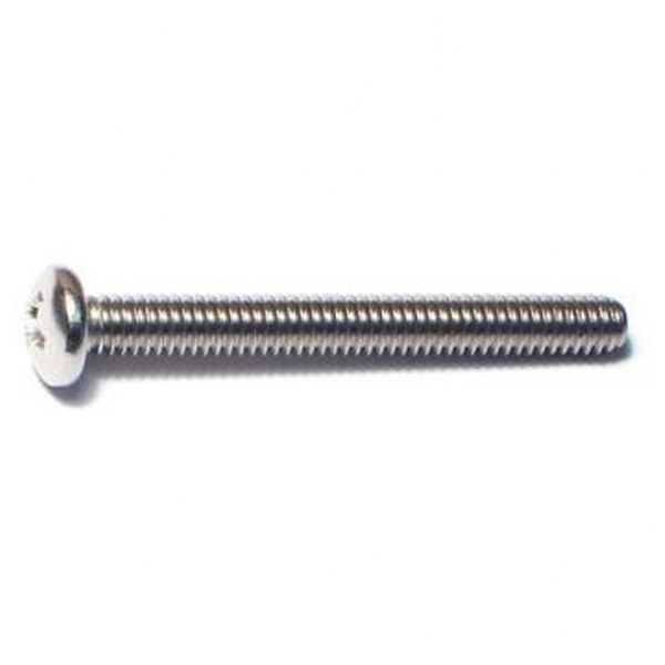 8-32 X 1-1/2 SS PHIL PAN MACH SCREW 60/PK