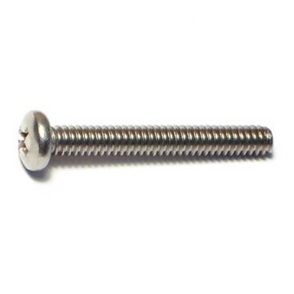 10-24 X 1-1/2 SS PHIL PAN MACH SCREW 55/PK