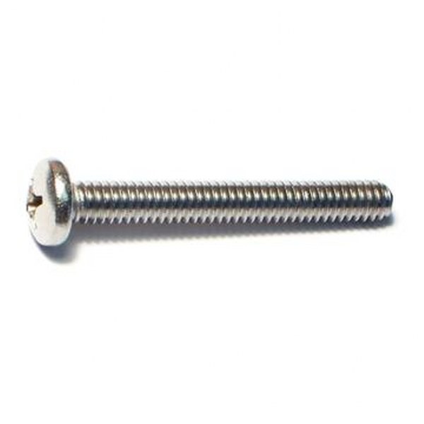 1/4-20 X 2 SS PHIL PAN MACH SCREW 25/PK