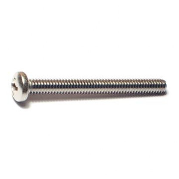 1/4-20 X 2-1/2 SS PHIL PAN MACH SCREW 20/PK