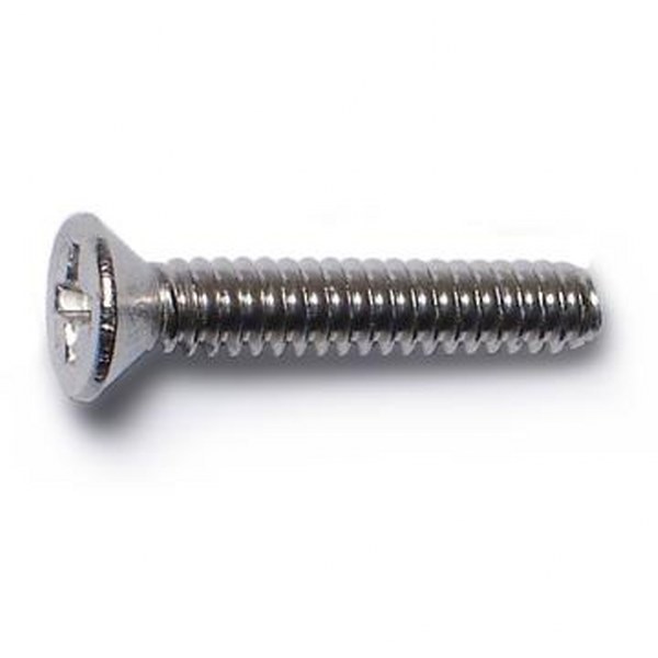 6-32 X 3/4 SS PHIL FLAT MACH SCREW 150/PK