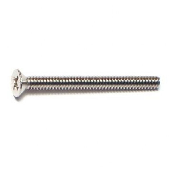 6-32 X 1-1/2 SS PHIL FLAT MACH SCREW 95/PK