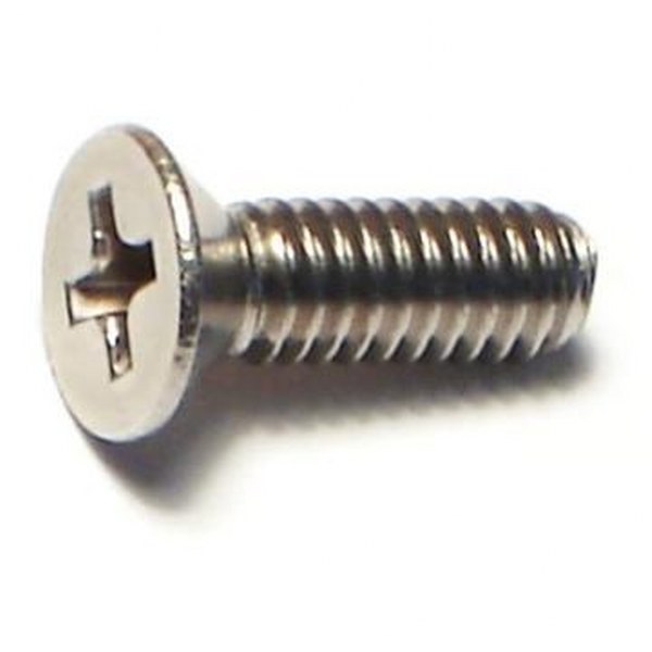 8-32 X 1/2 SS PHIL FLAT MACH SCREW 115/PK