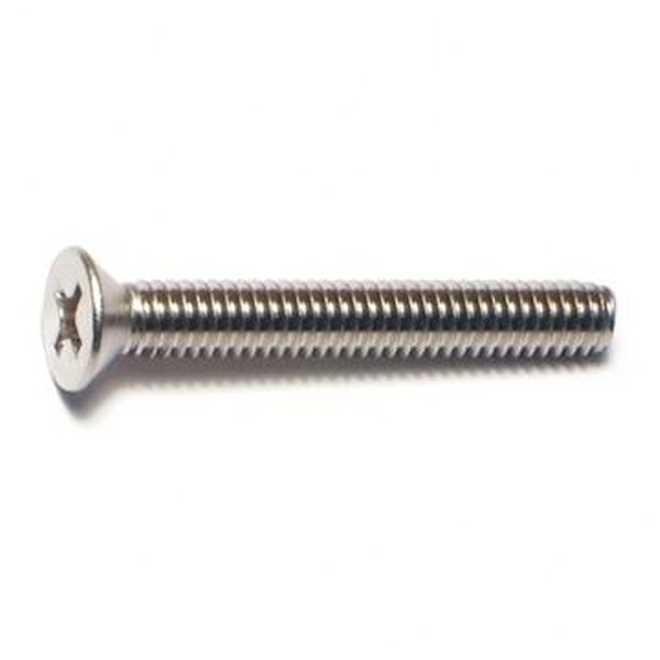 8-32 X 1-1/4 SS PHIL FLAT MACH SCREW 75/PK