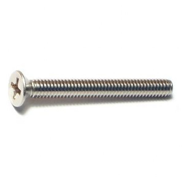 8-32 X 1-1/2 SS PHIL FLAT MACH SCREW 60/PK