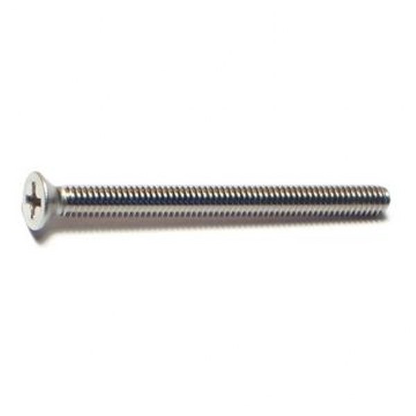 8-32 X 2 SS PHIL FLAT MACH SCREW 45/PK