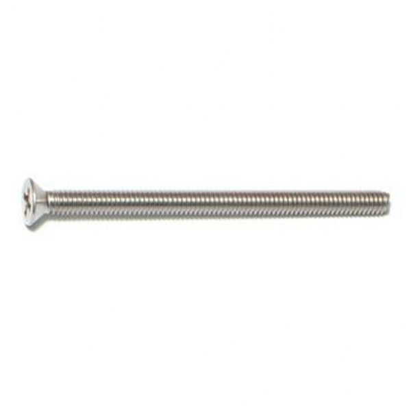 8-32 X 2-1/2 SS PHIL FLAT MACH SCREW 35/PK