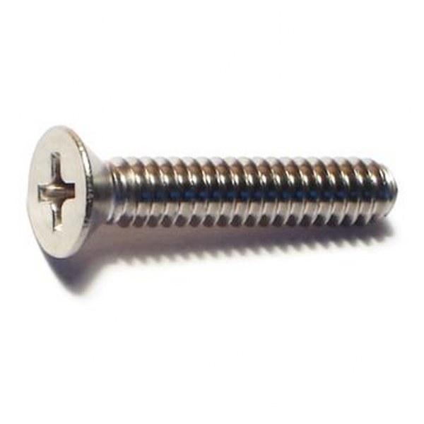 10-24 X 1 SS PHIL FLAT MACH SCREW 75/PK