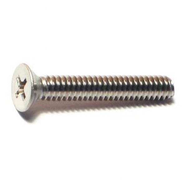 10-24 X 1-1/4 SS PHIL FLAT MACH SCREW 70/PK