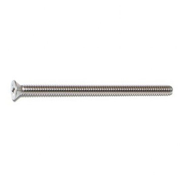 10-24 X 3 SS PHIL FLAT MACH SCREW 20/PK