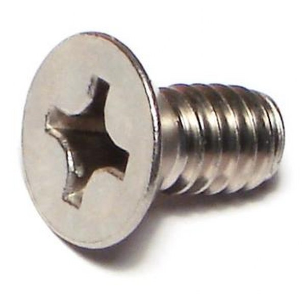 1/4 X 1/2 SS PHIL FLAT MACH SCREW 55/PK