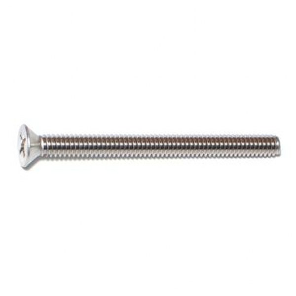 1/4 X 3 SS PHIL FLAT MACH SCREW 15/PK