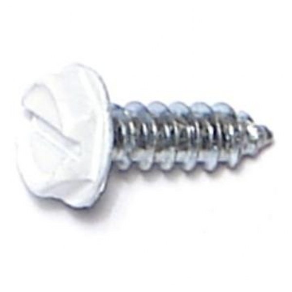 7 X 1/2 GUTTER SCREW WHITE 90/PK