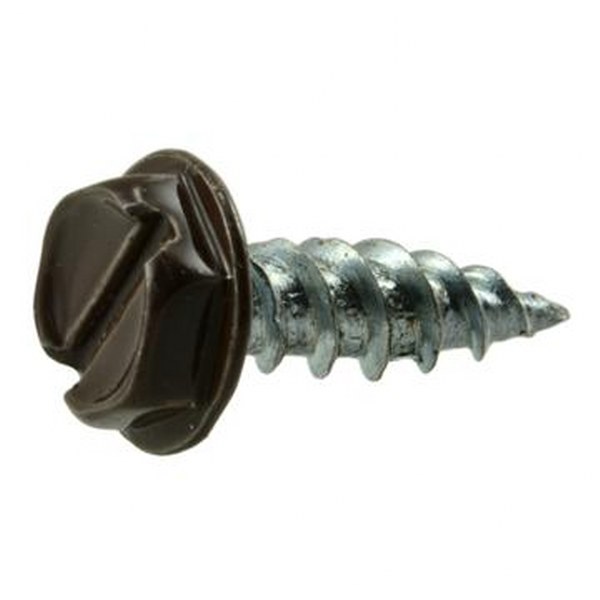 7 X 1/2 GUTTER SCREW BROWN 90/PK