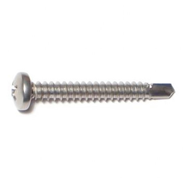 10 X 1-1/2 SS PHIL PAN SDS SELF DRILL SCREW 34/PK